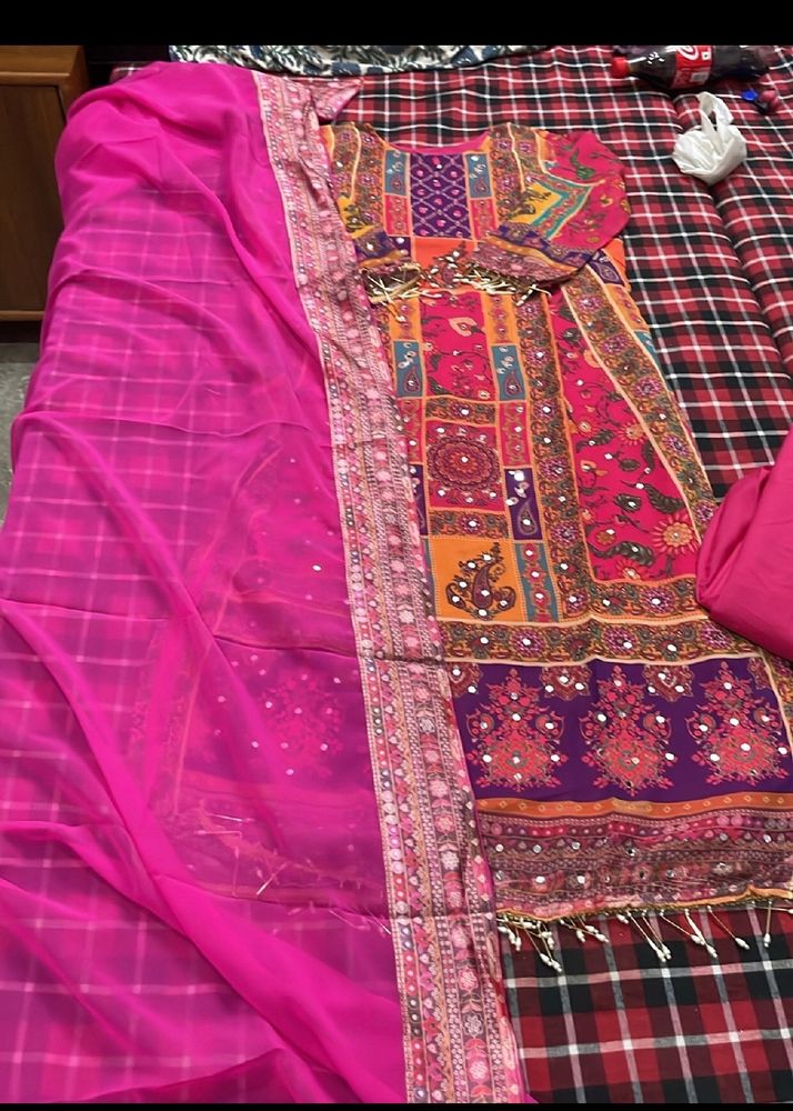 Trending Multi colour Pakistani Suit