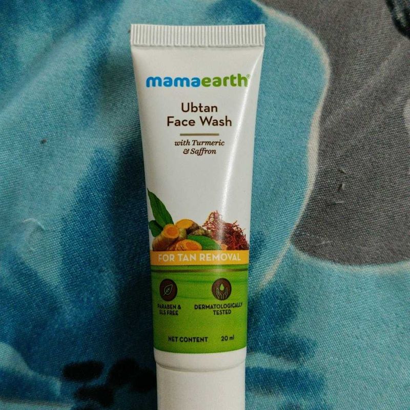 Mama earth Ubtan Face Wash With Turmeric & Saffron