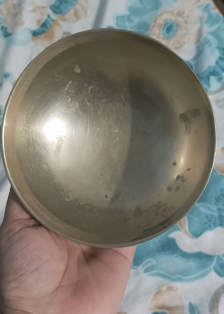 Bronze Kansa Big Mixing Or Serving Bowl