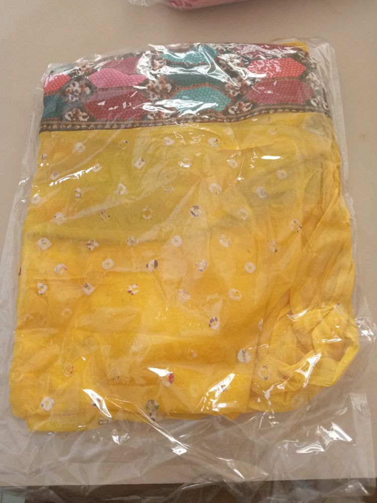 Yellow Dupatta New