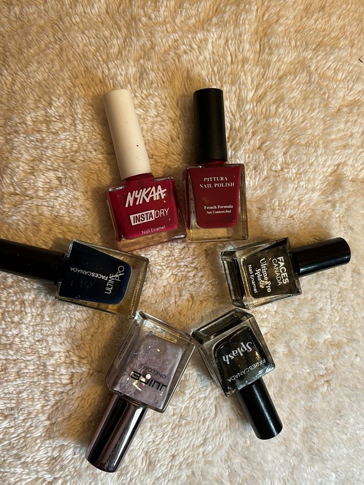 Multi Brand Nail polishes