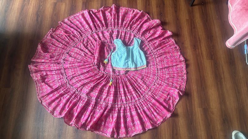 Skirt top for 8-9yrs. Lehanga choli