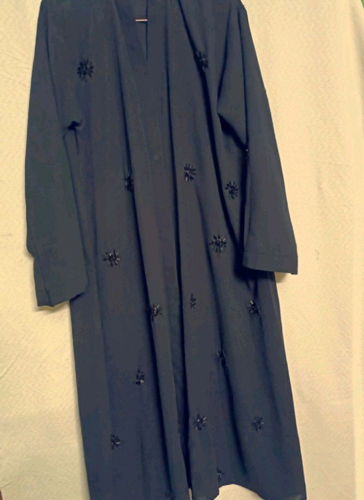 Open Front Abaya