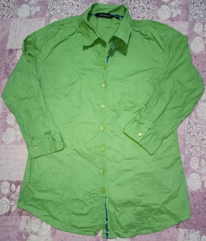 Green Formal Shirt