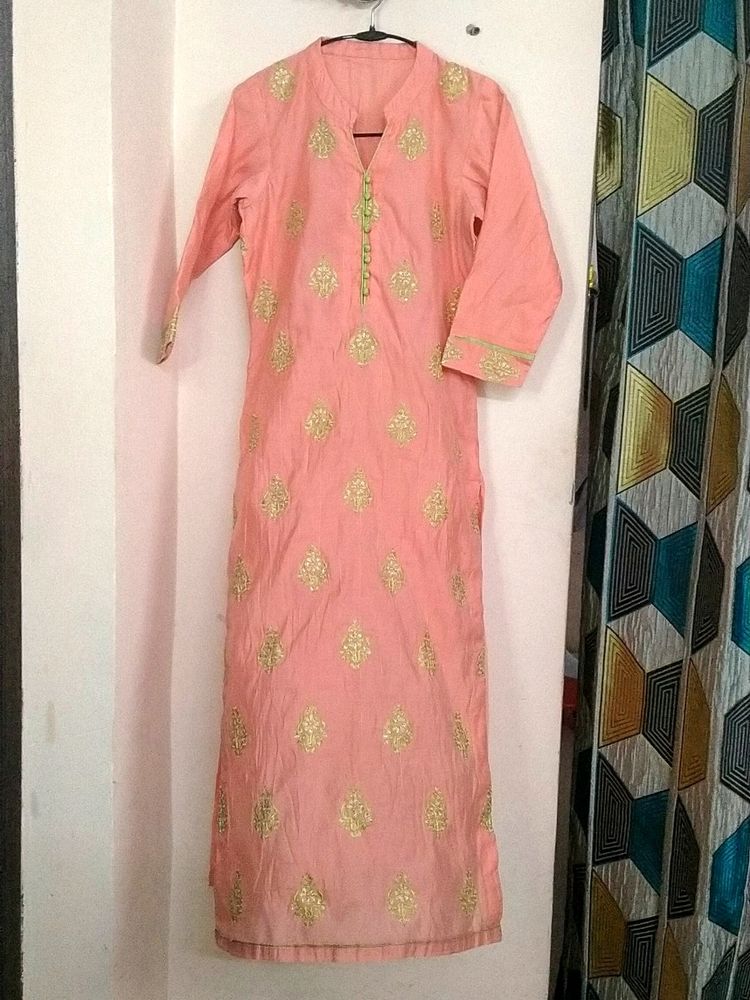 Embroidered Festive Kurta