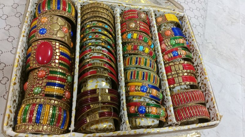 Bangles Set With Bangle Box