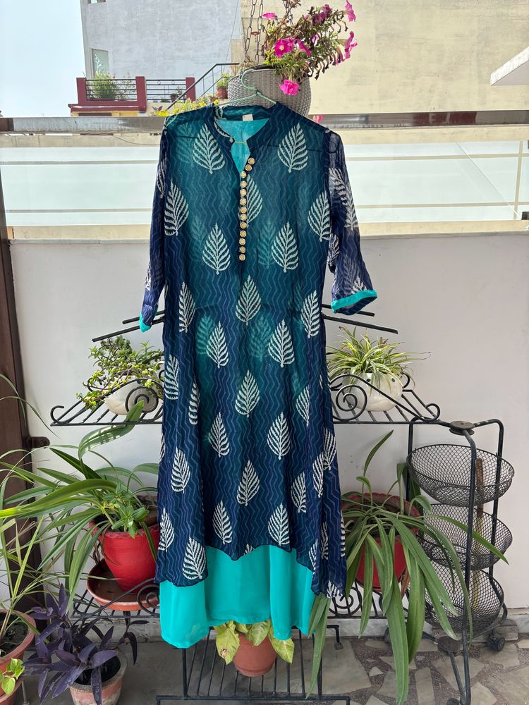 Ethnic double layered kurta