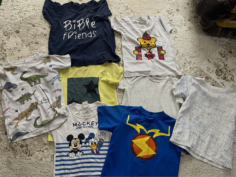 Sale! Pack Of 8 T Shirts For Boys