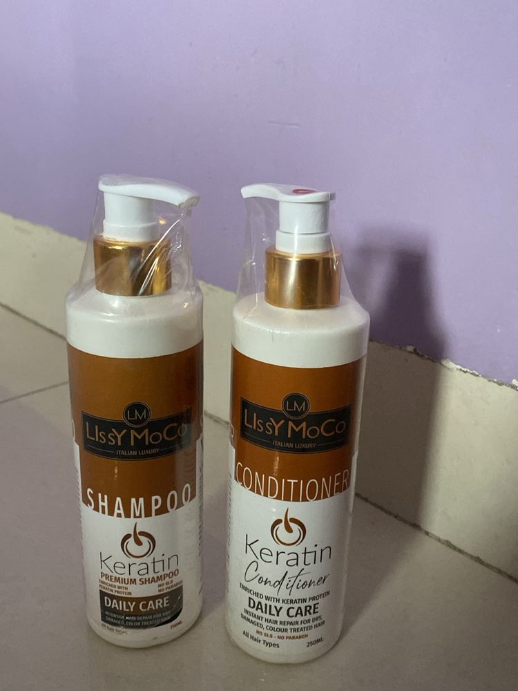 Lissy Moco Branded New Packed Shampoo&conditiner