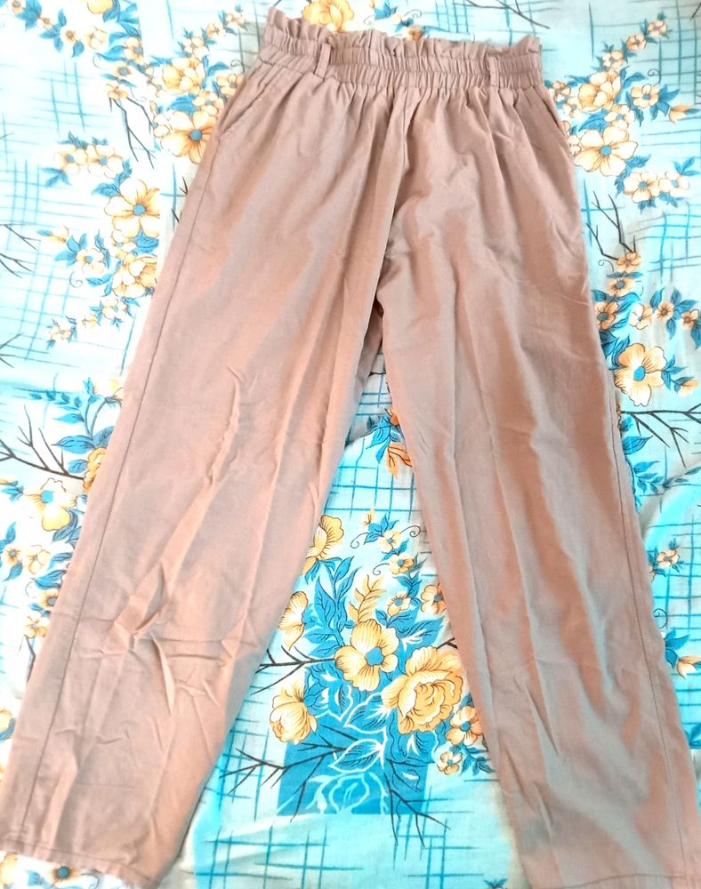 Grey Relaxing Trousers For Girls