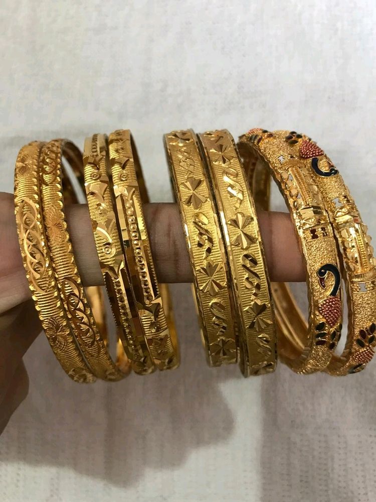 Bentex gold Bangles 4 set