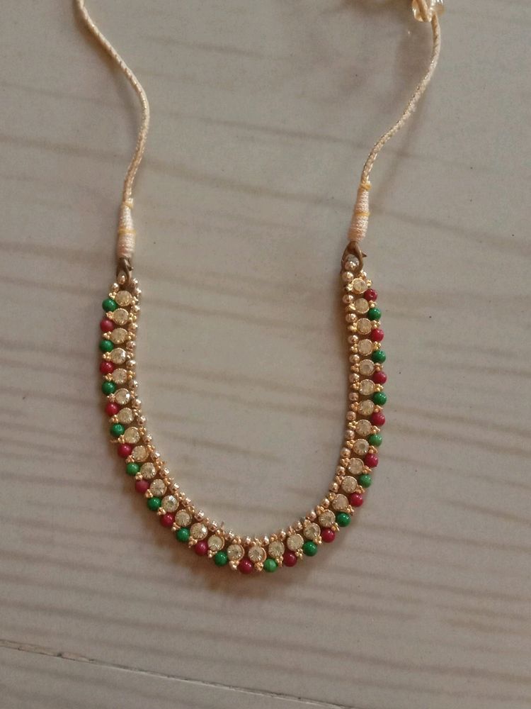 Green Beads Chain