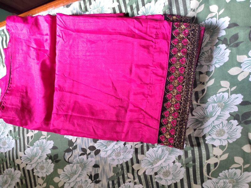 Synthetic Pink Saree | Best Sarees