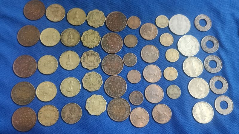 Total 50 excellent condition coins