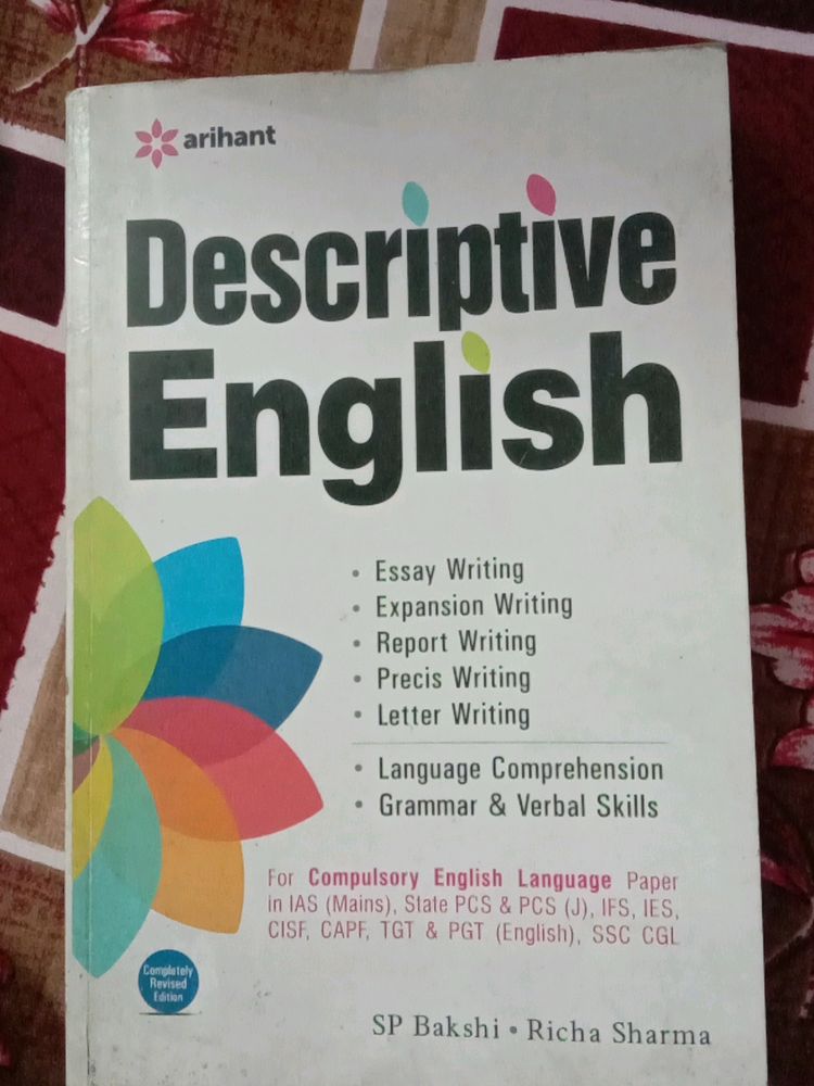 Descriptive English Book.