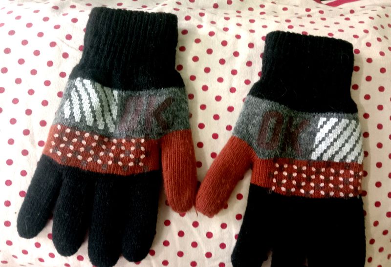 New Gloves And Winter Cap