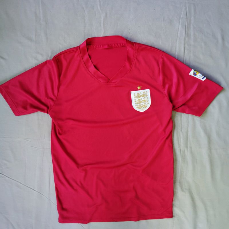 Red Jersey T Shirt