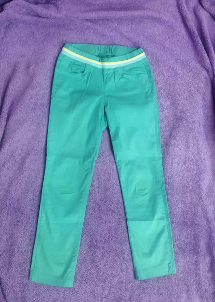 Korean Green Pants for Girls