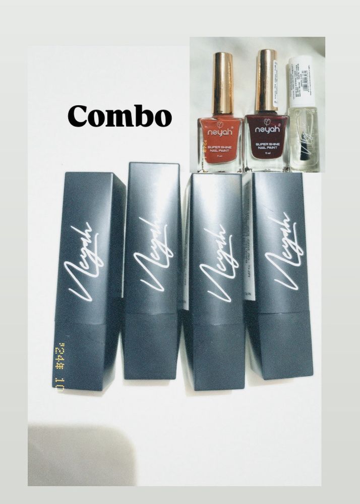 Neyah Conbo Lipstick With Naipolishes