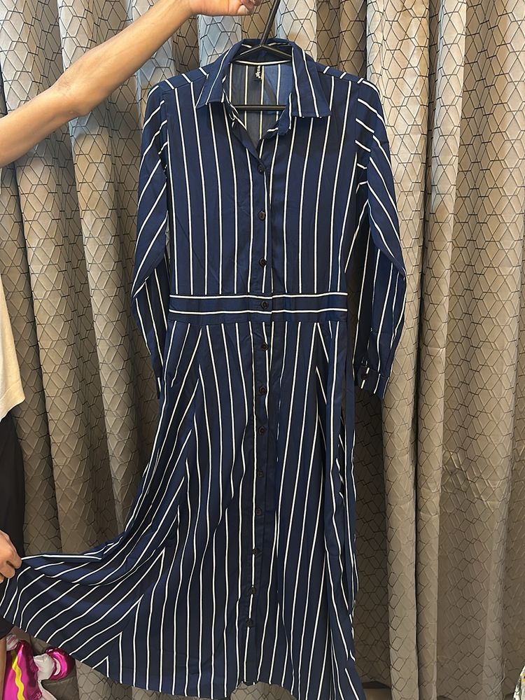 Blue Stripes Dress