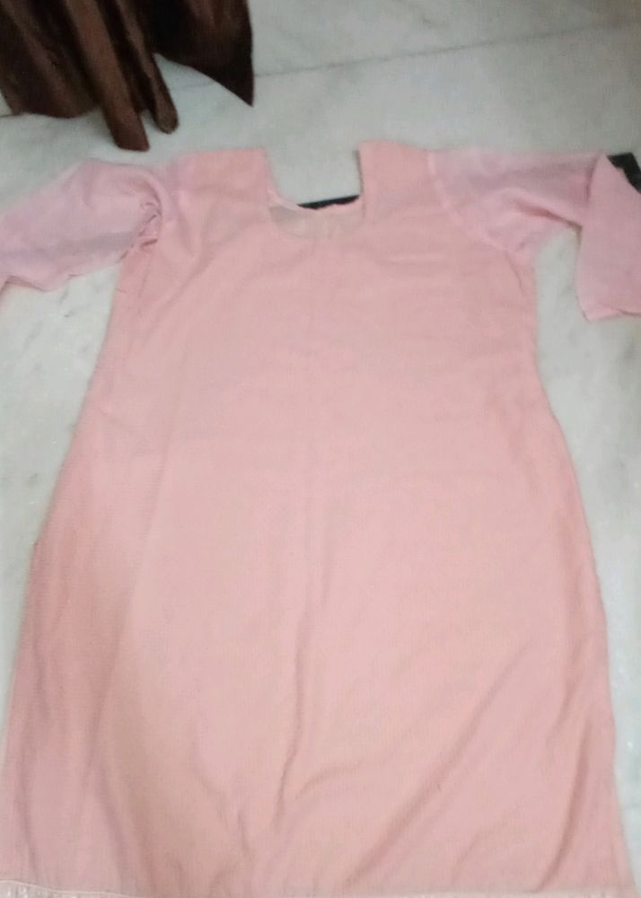 Peach Kurta