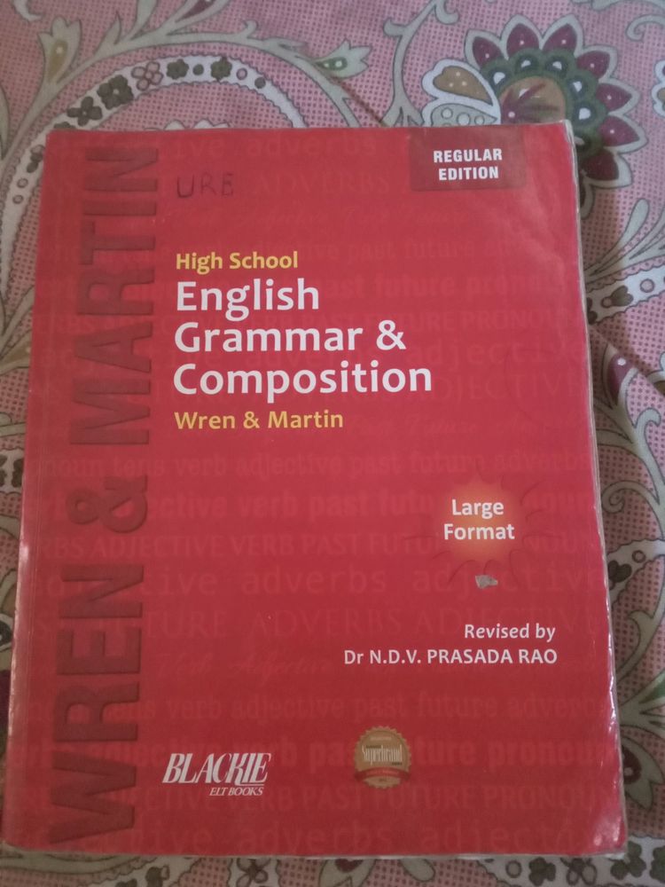 Wren & Martin Middle School English Grammar and Co