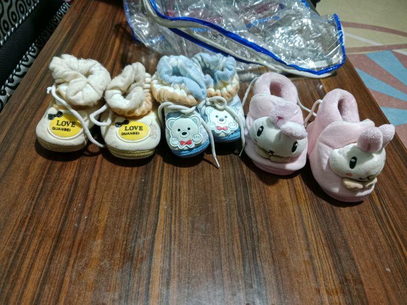 Combo Of Baby Shoes