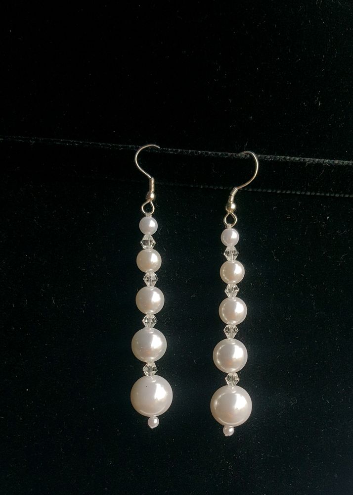 Japanese Pearl Long Earring