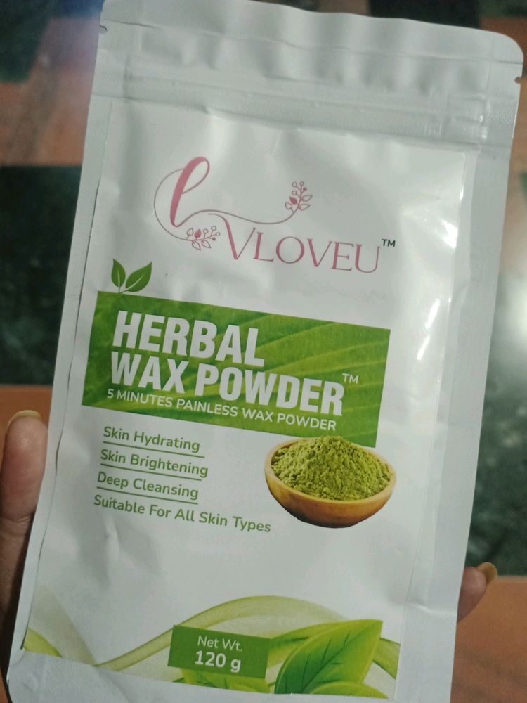 Herbal Wax Powder !