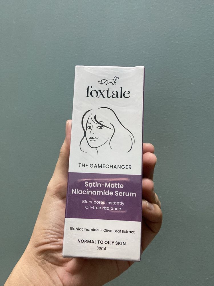 Foxtale Satin Matte Niacinamide Serum