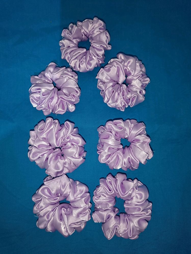 Satin 7scrunchies