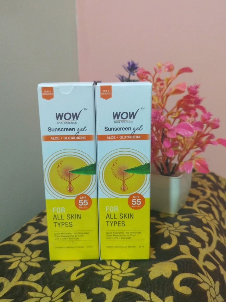 Wow Skin Science Sunscreen Gel