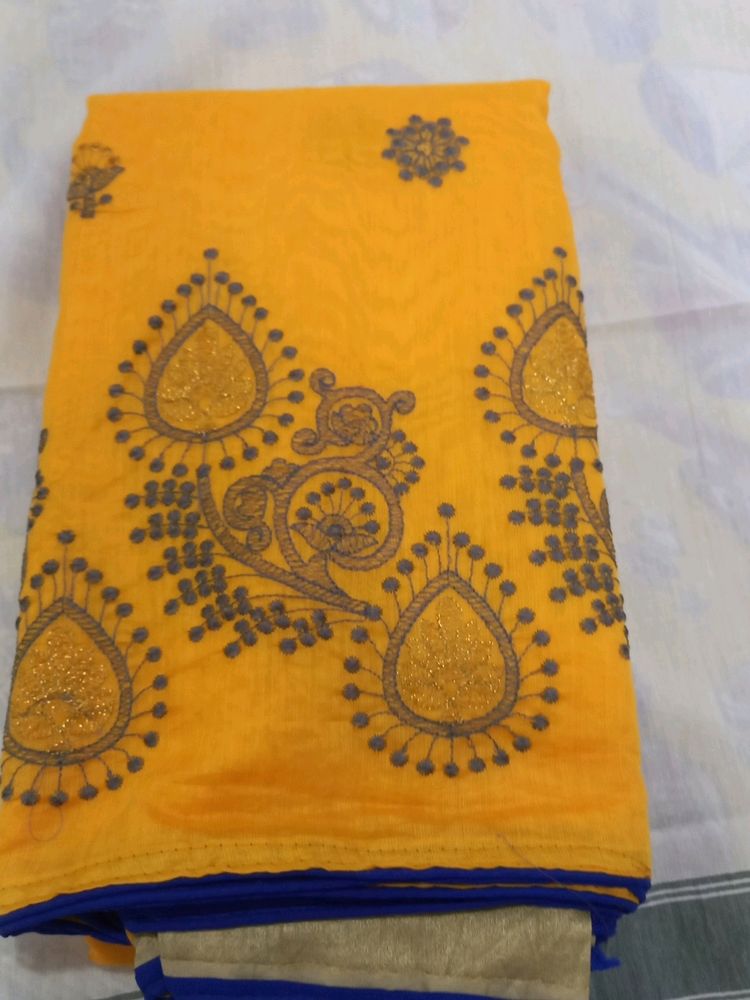 Chanderi Saree From Chirala