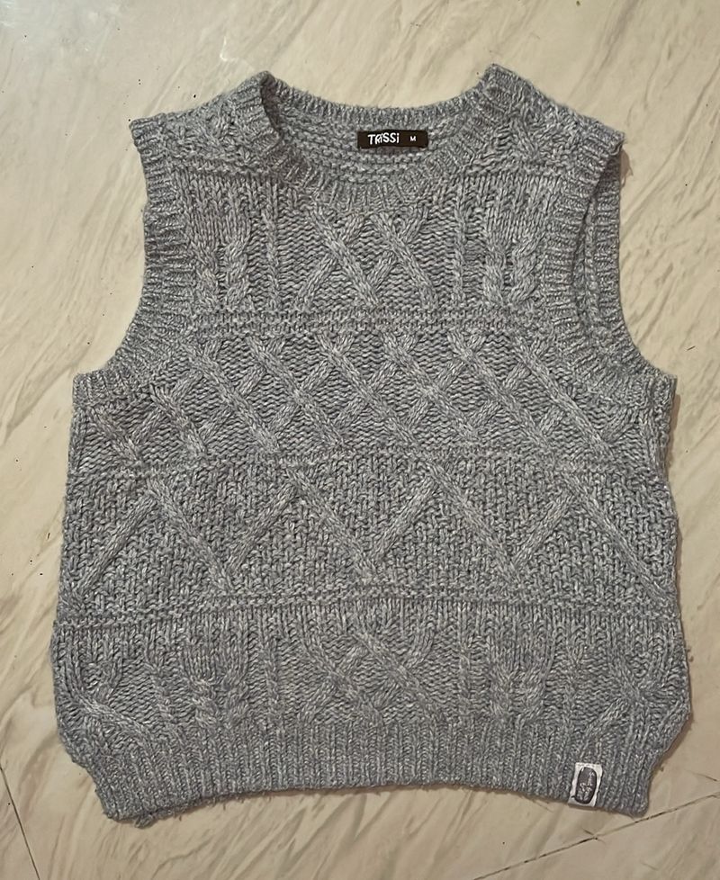 Cute Woollen Crop Top