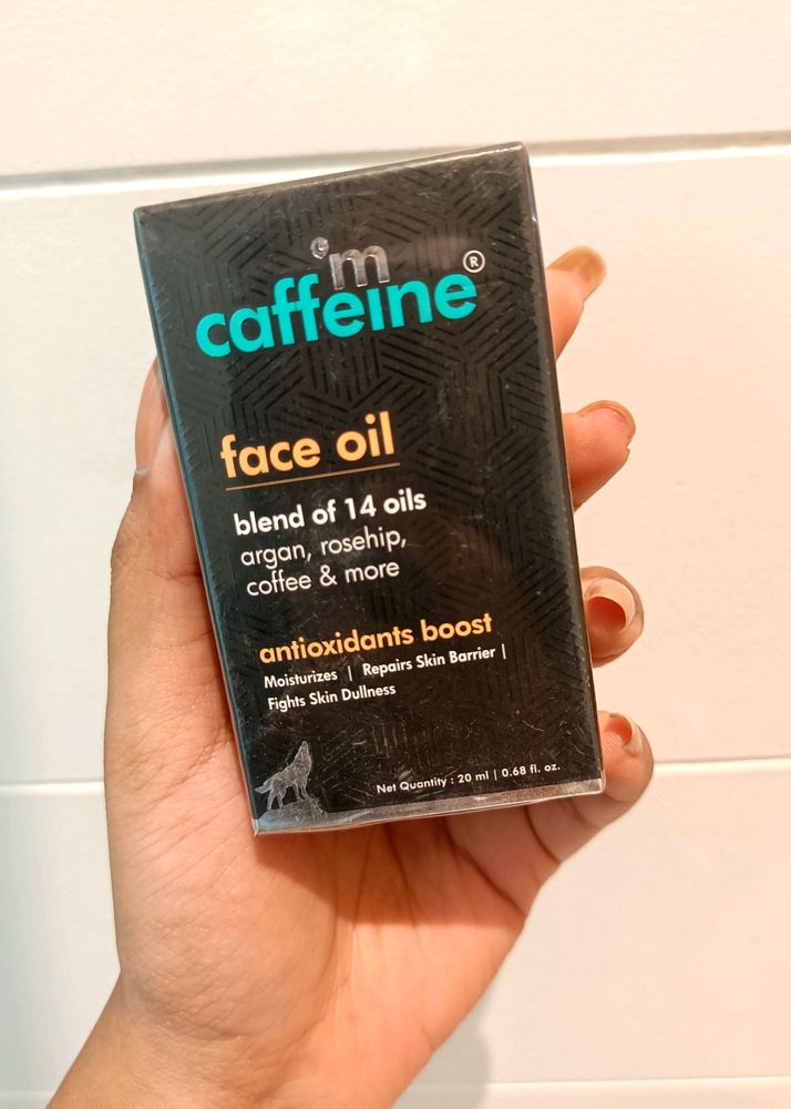 Sealed new ⭐ Mcaffeine Coffee Face Oil 🤎