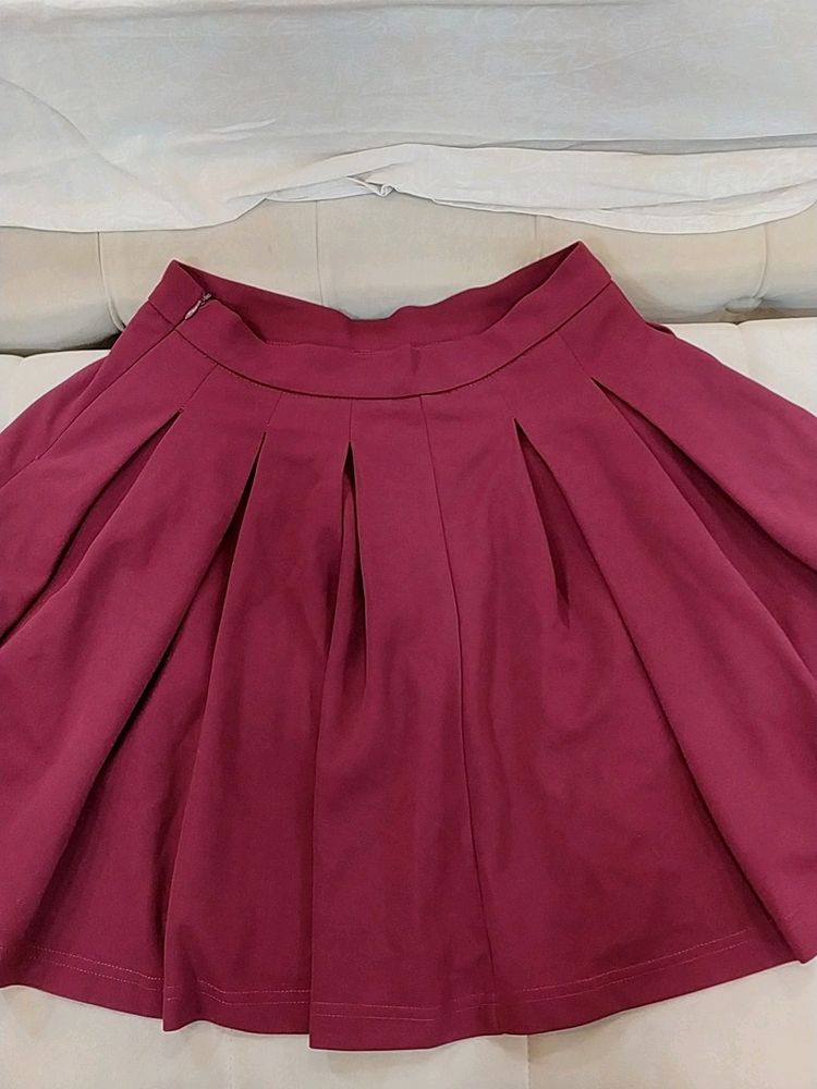 Pleated Skirt