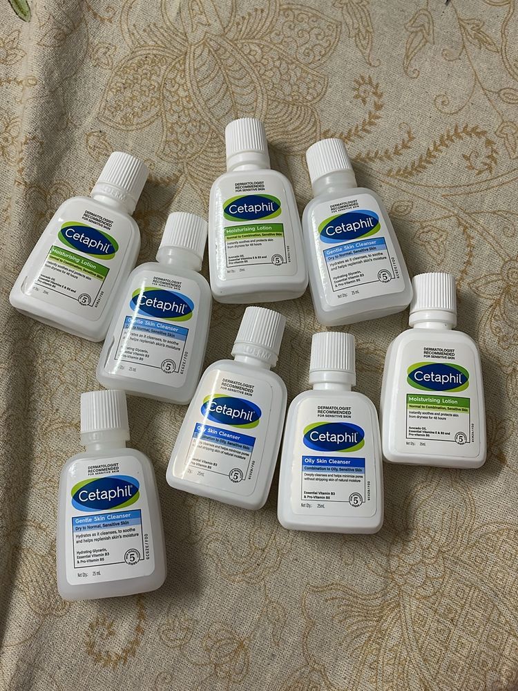 Cetaphil Facewash, Moisturiser And Cleanser