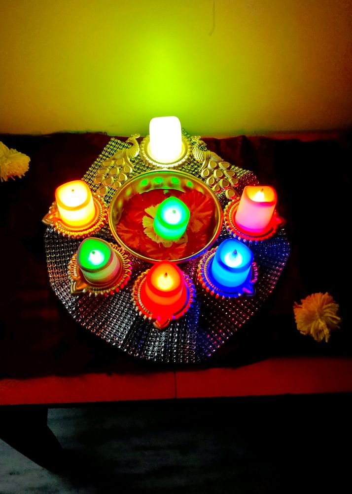 Decorative Diya In Metal