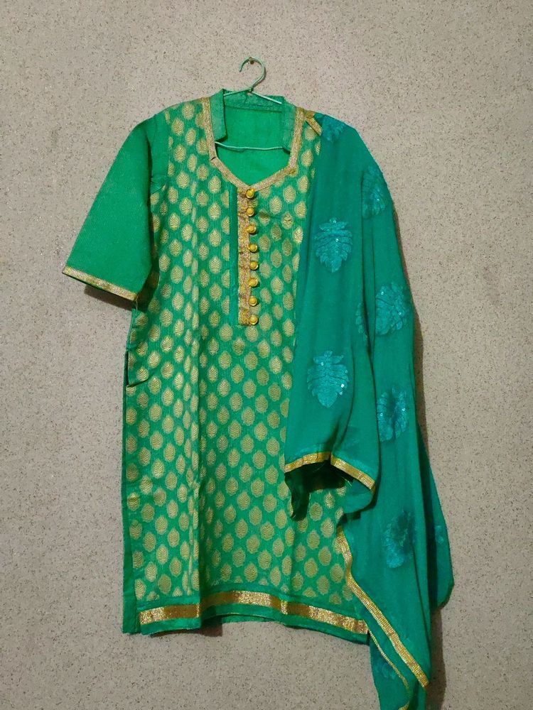 Women's Kurta(XXL) With Dupatta