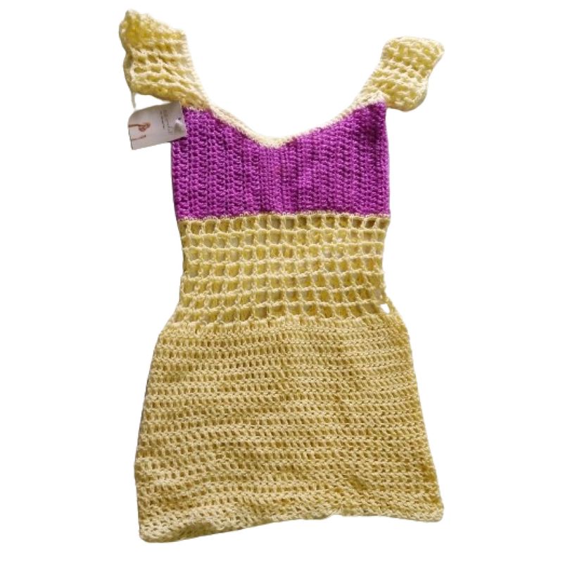 *Sale price* New Crochet Handmade Dress