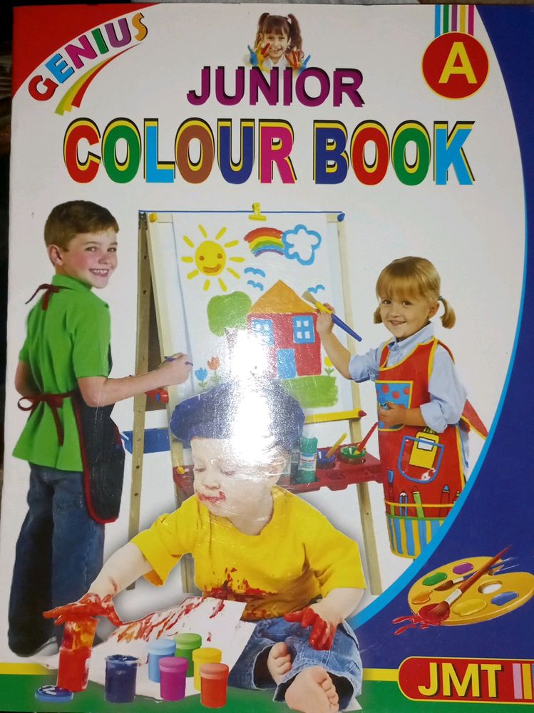 Junior Colour Book A | Kids Color Book | Flawless