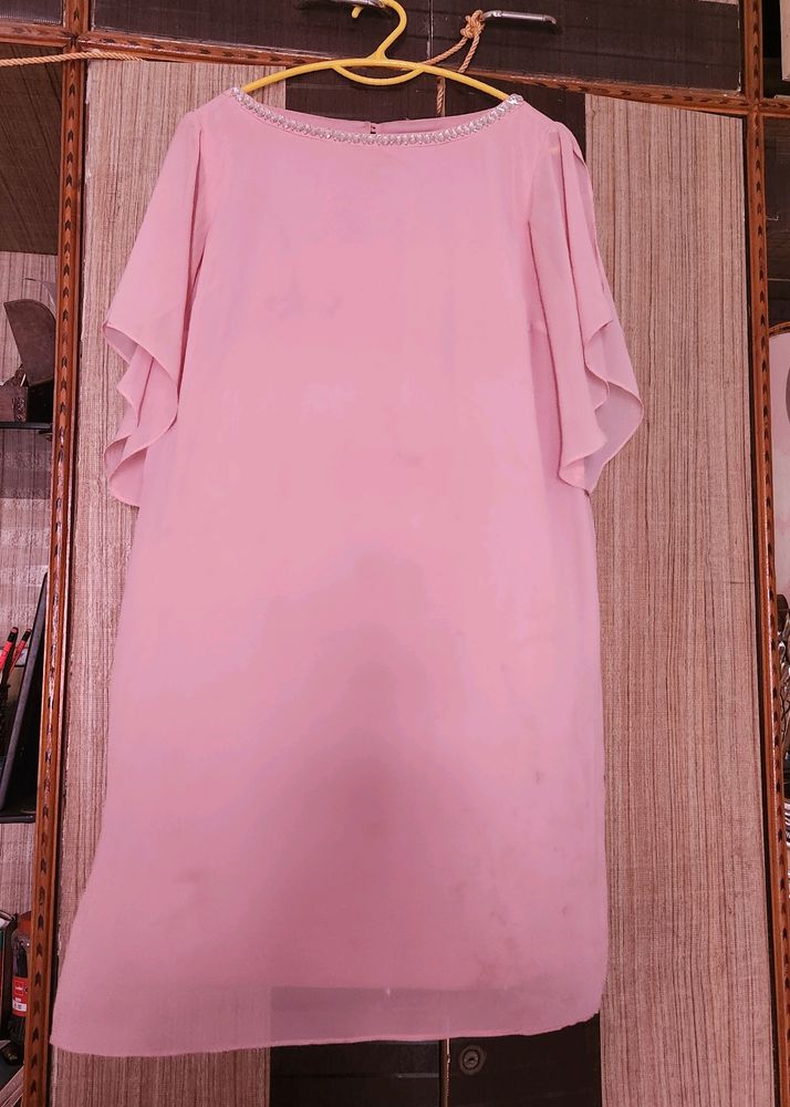 Pretty Pink Shift Dress