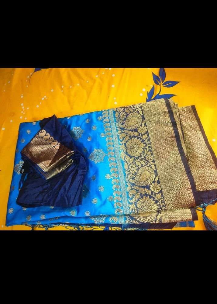 New Pure Silk Stone Saree