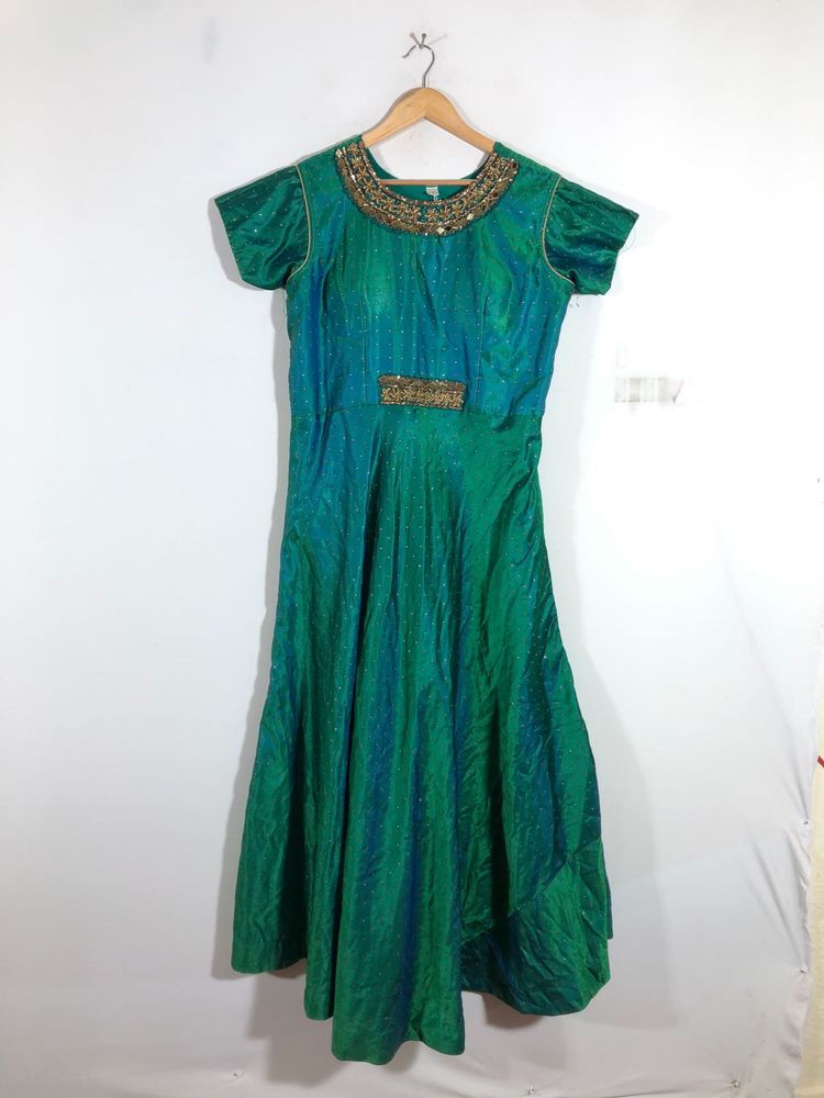 Green&Blue Maxi Gown(Women’s)