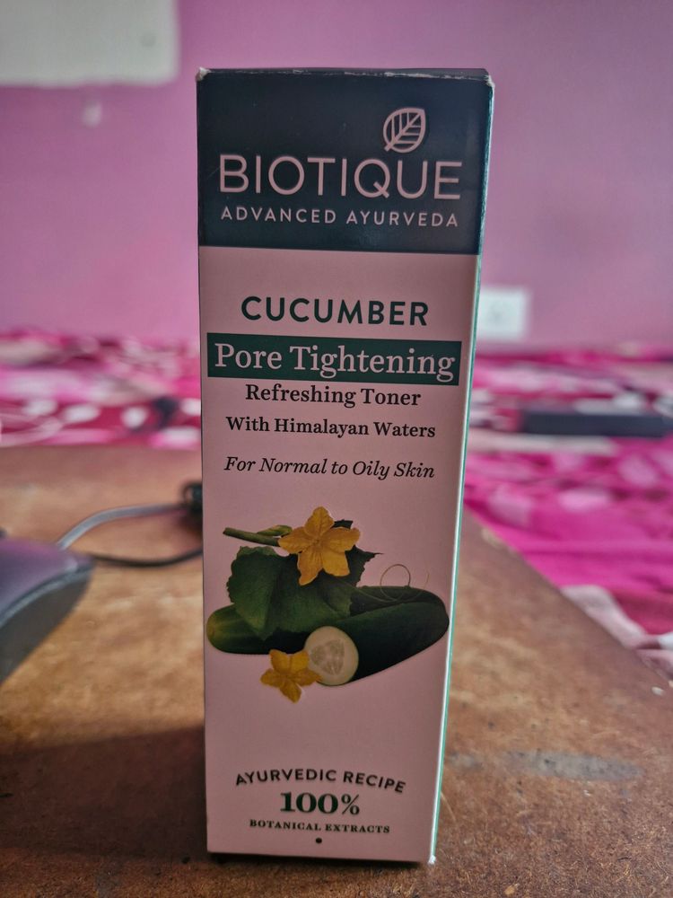 Biotique Cucumber Pore Tightening Face Toner