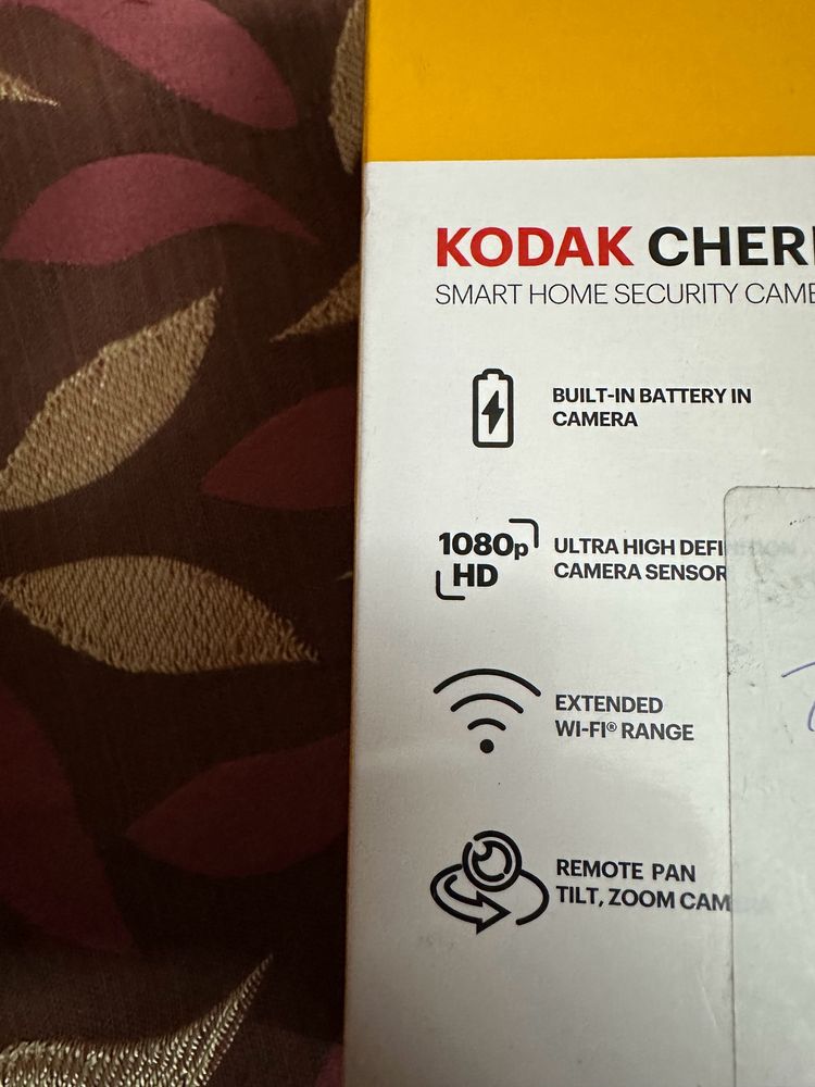Kodak Cherish F685 Security Camera Unused