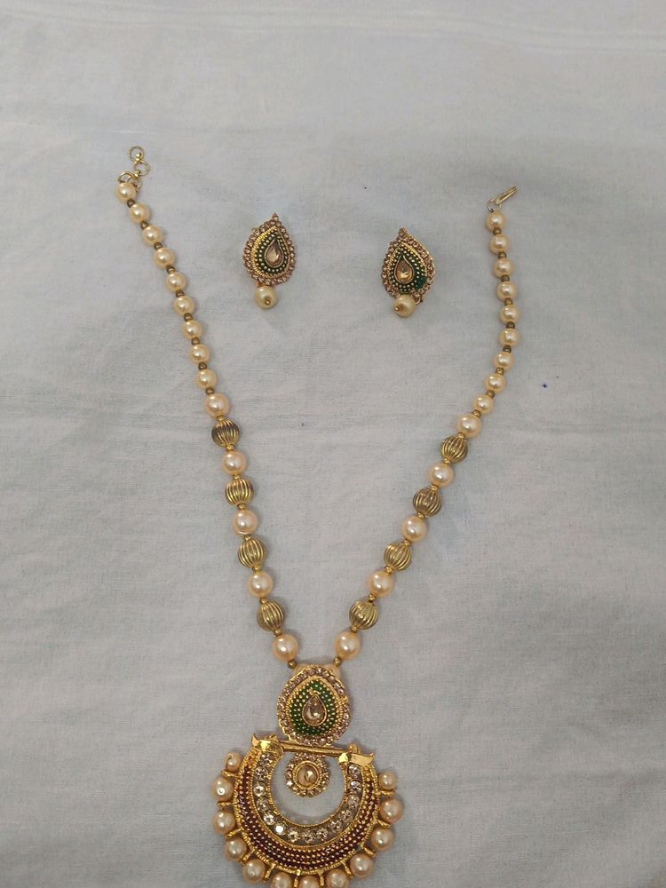 Necklace With Earrings