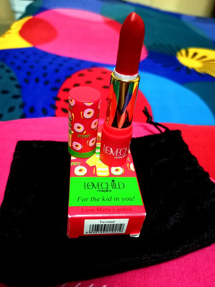 LOVECHILD MASABA LUXE MATTE LIPSTICK SHADE TWISTED