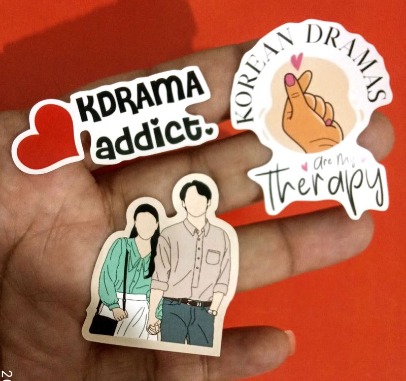 15 K Drama Stickers