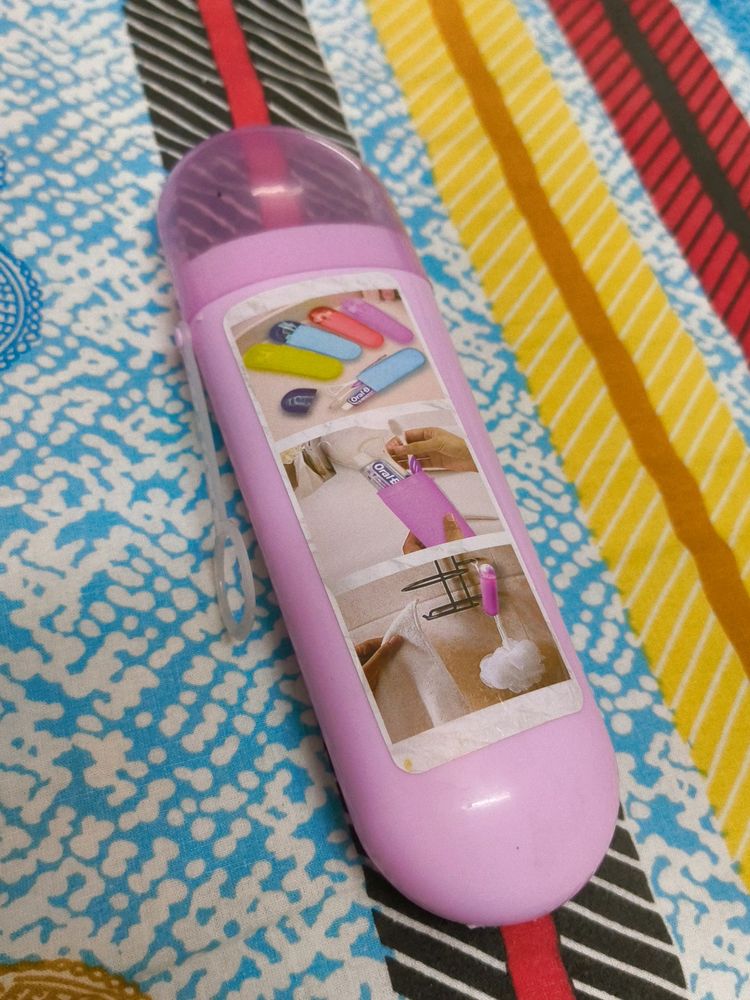 Toothbrush Holder With A Hanger